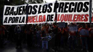 La huelga de alquileres es ilegal