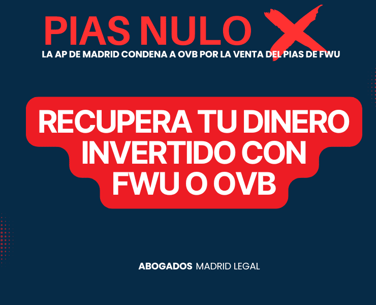 Reclamaciones PIAS FWU